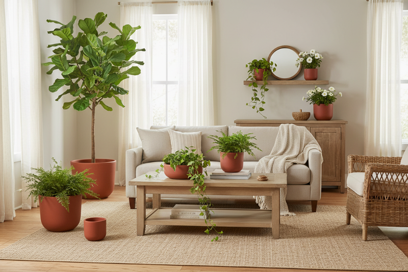 Terracotta Plates & Pots