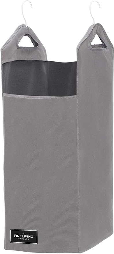 Hanging Laundry Hamper with Metal Hangers, Heavy Duty