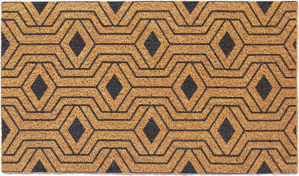 Orion Blue Coir Doormat – Non-Slip Indoor Outdoor Mat