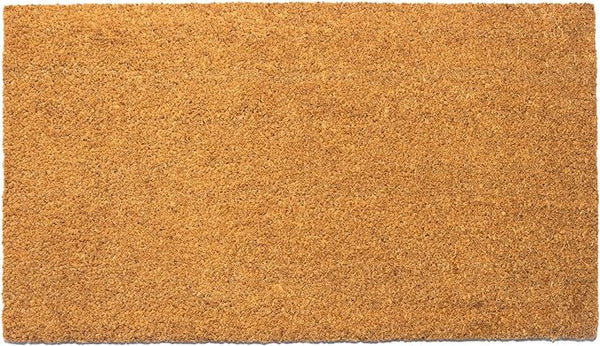 Coir Mats Basic Plain - 17X30" Beige