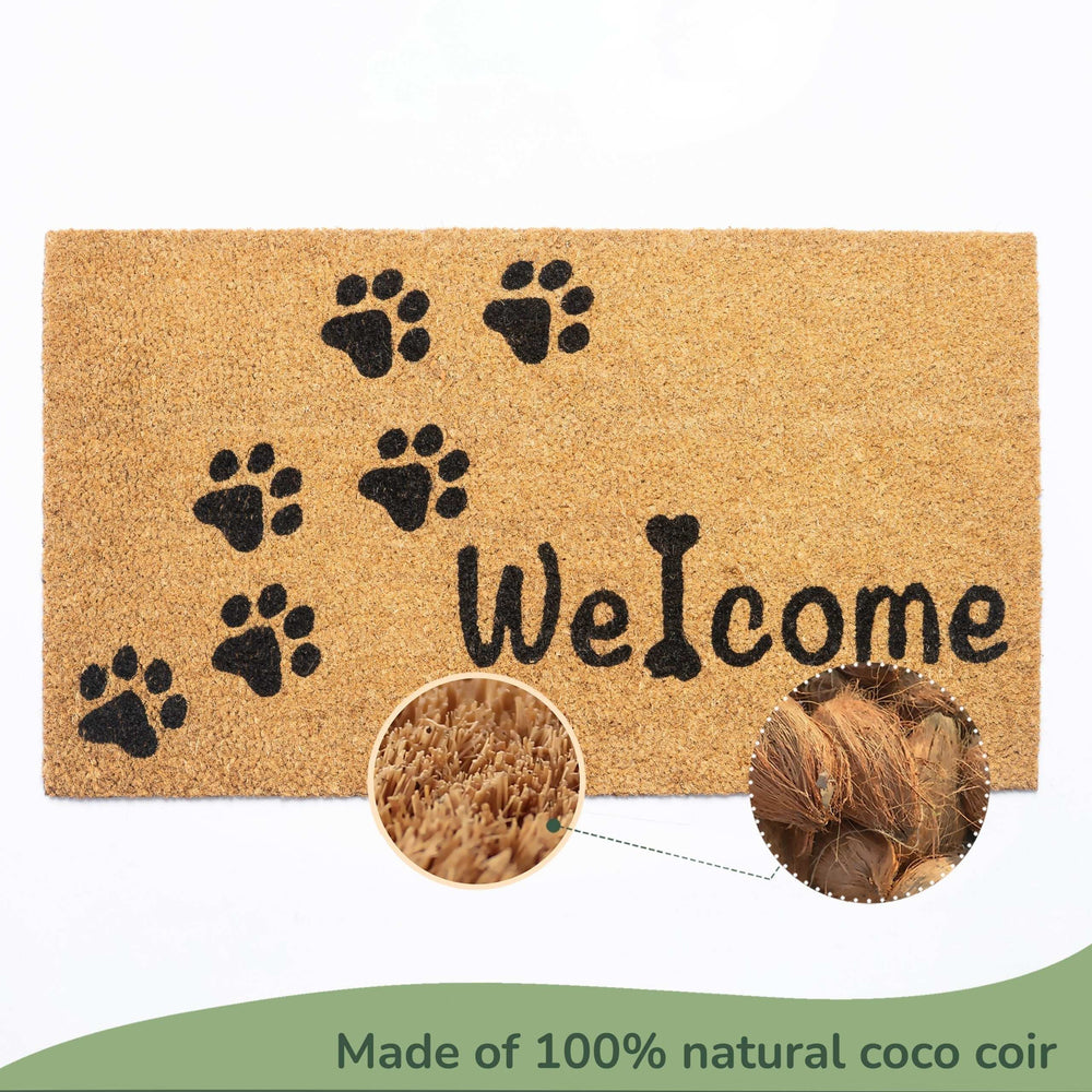 Wholesale Coir Doormat Woof Animal Design 17x30 inches – Fine
