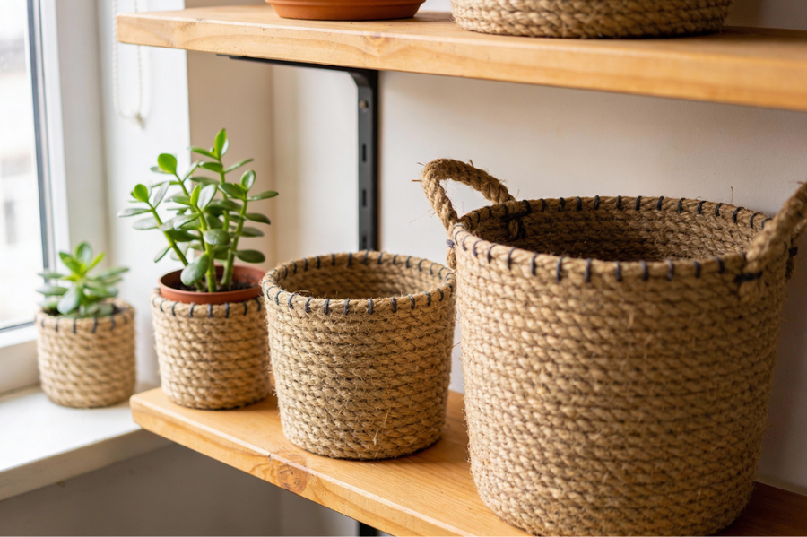 Storage that disappears into your décor